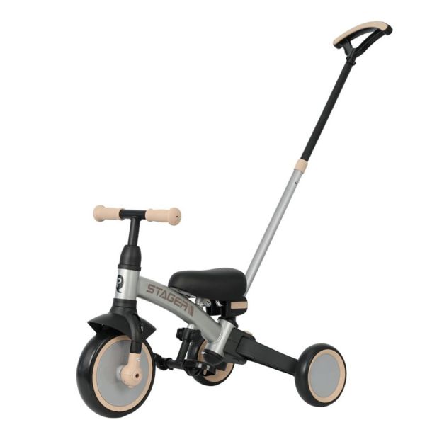 Τρίκυκλο Ποδήλατο QPLAY Stager 3in1 Silver 01-1212075-04