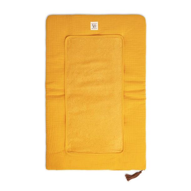 Αλλαξιέρα Μουσελίνα FUNNA BABY Marigold Mustard 50x80 0233