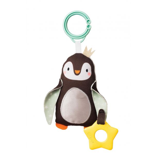 Κρεμαστό παιχνίδι-κουδουνίστρα TAF TOYS Prince The Penguin