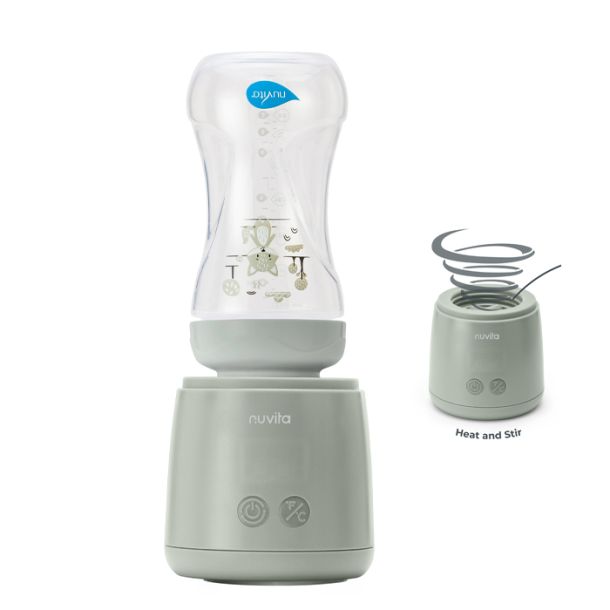 NUVITA Warm n Mix Φορητός Θερμαντήρας μπιμπερό με λειτουργία ανάδευσης 1163 NU-ALSC0025