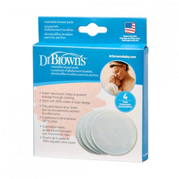 Επιθέματα στήθους Πλενόμενα  DR BROWN\'S (4τεμ)