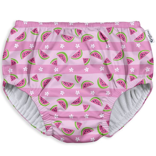 Μαγιό - πάνα GREEN SPROUTS Eco Pull-Up Swim Diaper Light Pink Watermelon Stripe GS-721068-236