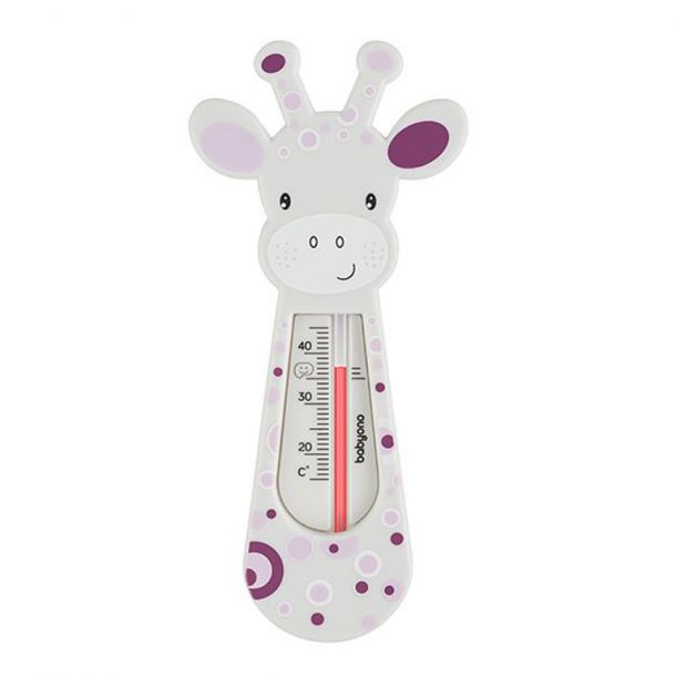 Θερμόμετρο μπάνιου BabyOno Giraffe, χρώμα  μωβ