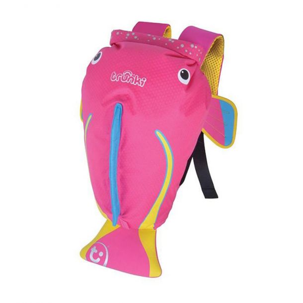 Αδιάβροχο Παιδικό Σακίδιο TRUNKI Paddlepak Coral Pink