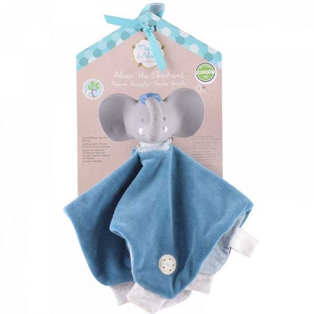 MEIYA & ALVIN Μασητικό Παιχνίδι Comforter Alvin The Elephant MA78106