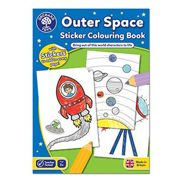 Orchard Toys Outer Space Colouring Book ORCHCB12