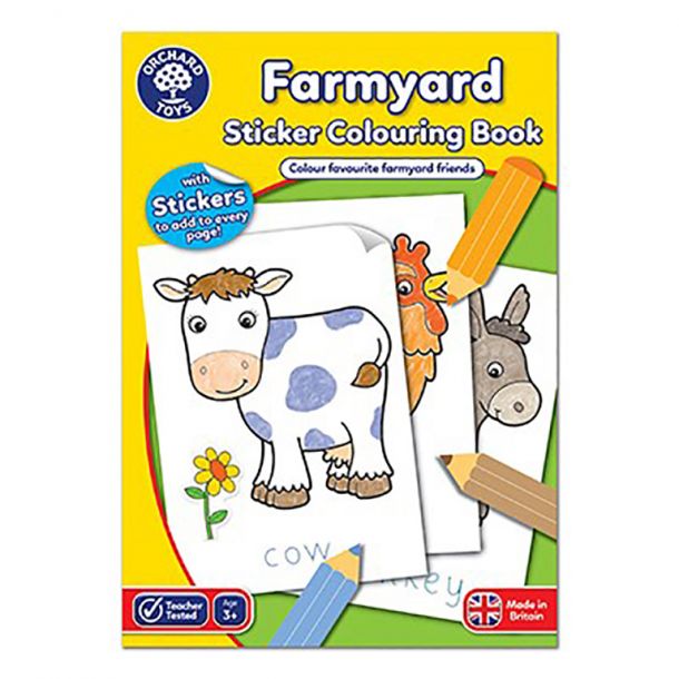 Orchard Toys Farmyard Colouring Book ORCHCB10