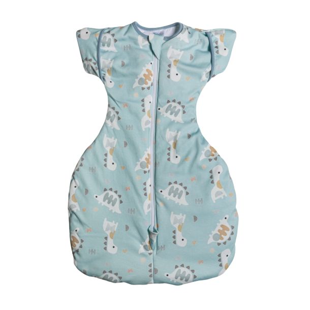 Υπνόσακος Swaddle – Arms Up Transition TENDER 2.5 Tog Dino Σιελ 27621