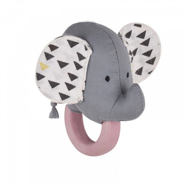 TIKIRI TOYS Μασητικό Παιχνίδι - Κουδουνίστρα Elephant