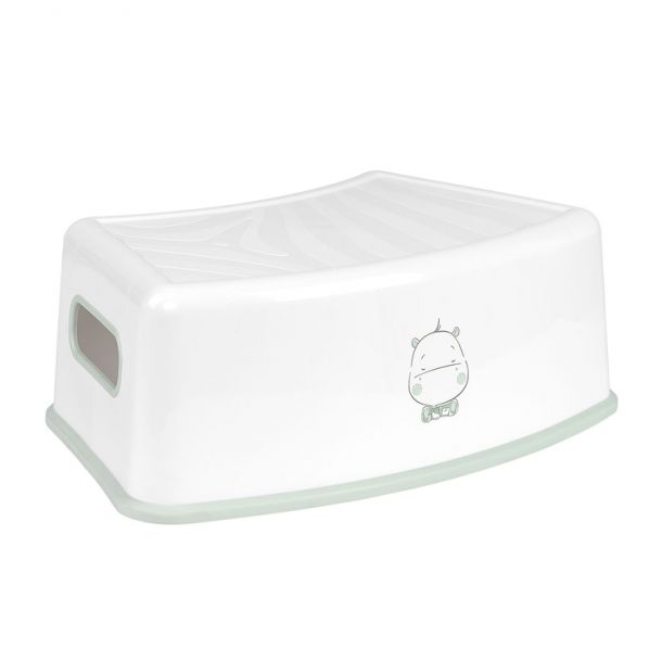 Σκαλοπατάκι Βοηθητικό KIKKABOO Hippo Mint 31405010003