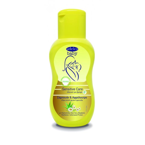 Sensitive Care Σαμπουάν & Αφρόλουτρο ADELCO BABY 300ml 32-01-2905