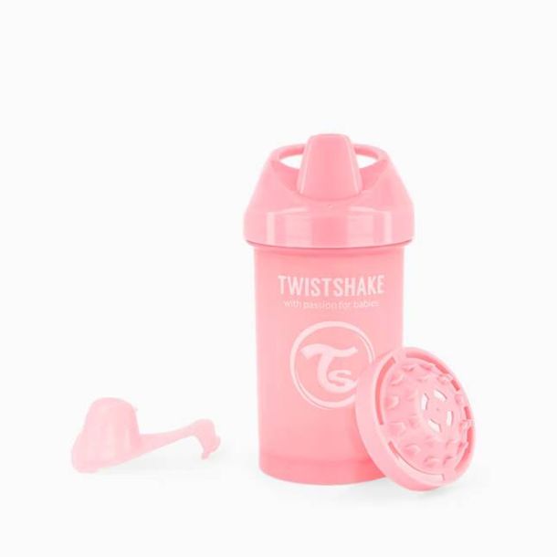 Εκπαιδευτικό κύπελλο Crawler Cup 300ml 8+ Μηνών TWISTSHAKE Pastel Pink 32-08-78273