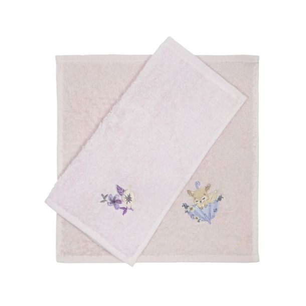 Βρεφικές Πετσέτες - Λαβέτες ώμου (Σετ 2τμχ) NIMA Foxxy 30x30 34088