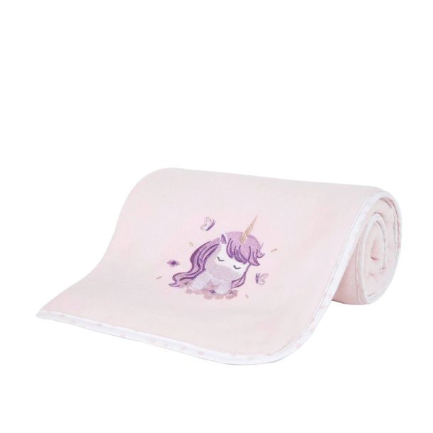 Fleece Κουβέρτα Κούνιας NIMA Magical Unicorn 110x140 34114