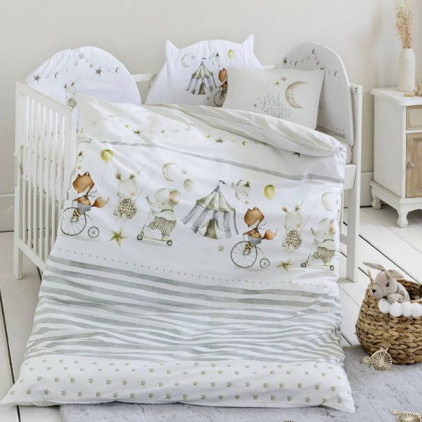 Κουβερλί κούνιας NIMA Baby Circus 100x140 34353