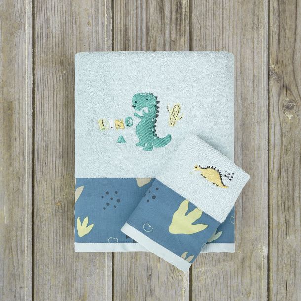 Βρεφικές Πετσέτες (Σετ 2τμχ) KOCOON Super Dino 70x120 35015