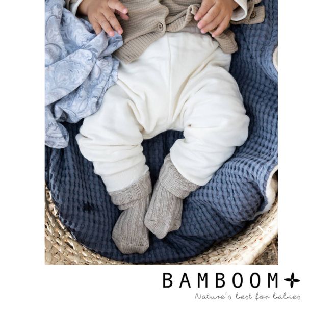 Βρεφικές Κάλτσες από ύφασμα μπαμπού BAMBOOM Sabbia 416-09