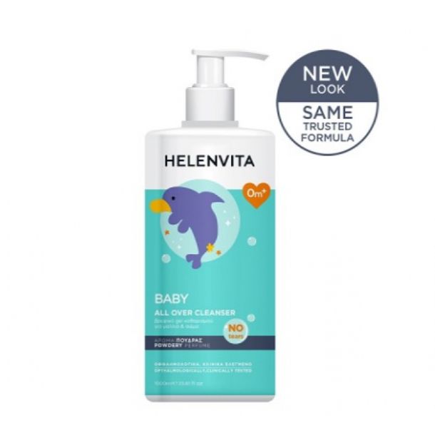 HELENVITA BABY All Over Cleanser Perfume Talc 1lt