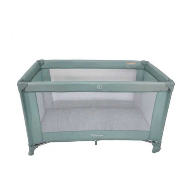 Παρκοκρέβατο BABY ADVENTURE Dream 1 επιπέδου Mint BR79352