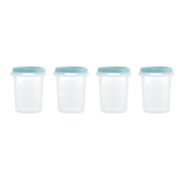 Σετ αποθήκευσης Set 4 Hermisized 250ml Ocean MINILAND ML89540