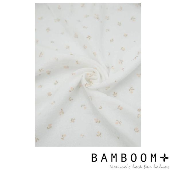Μουσελίνα από οργανικό μπαμπού BAMBOOM Tulips 120x120cm 932204