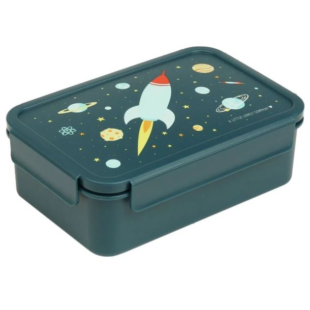 Δοχείο φαγητού Bento Lunch box Space A LITTLE LOVELY COMPANY BBSPBU64