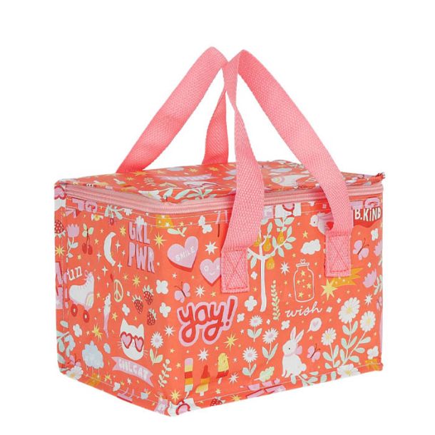 A LITLE LOVELY COMPANY Τσαντάκι μεταφοράς φαγητού 23x16x16 - Fun CBFUCO28
