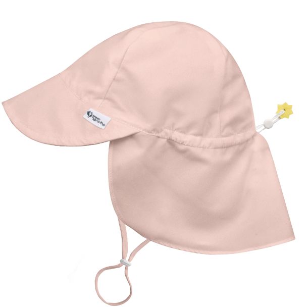Καπέλο GREEN SPROUTS ECO Flap Hat Sun Protection Light Coral GS-747138-449