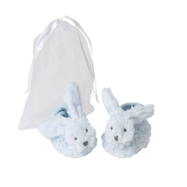 HAPPY HORSE Βρεφικές Παντοφλίτσες με τσαντάκι organza Blue Rabbit Richie HPH-17675