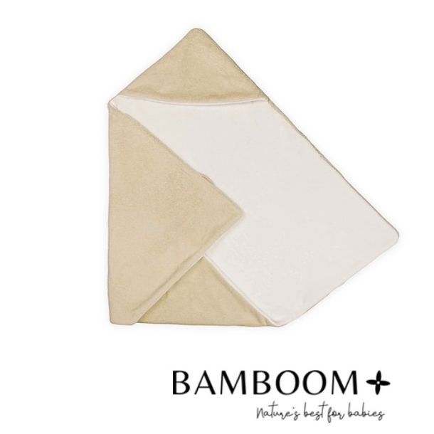 Χειμερινή Κουβέρτα από μπαμπού με κουκούλα BAMBOOM  75x75cm Sand