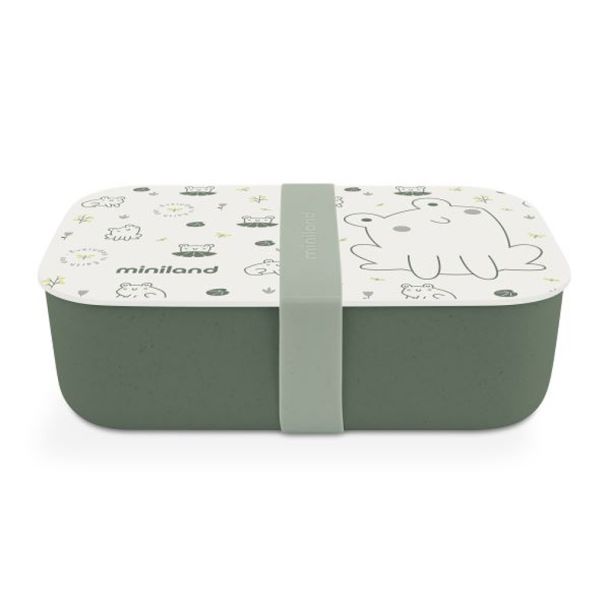 Παιδικό Φαγητοδοχείο LunchBox MINILAND Naturlunch Frog ML89459