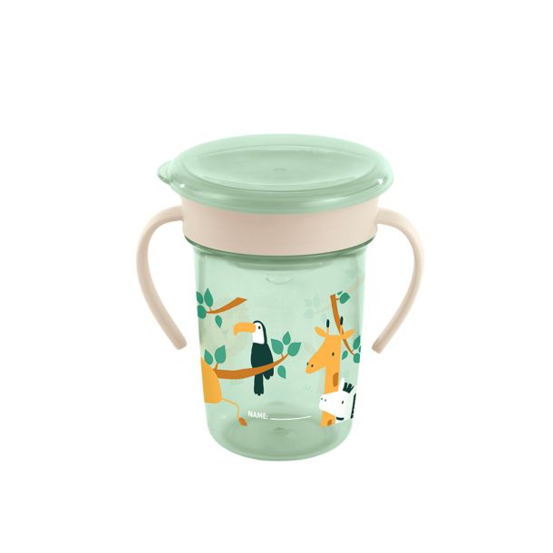 Παιδικό ποτηράκι 360 MINILAND Sippy Cup Jungle 270ml ML89637