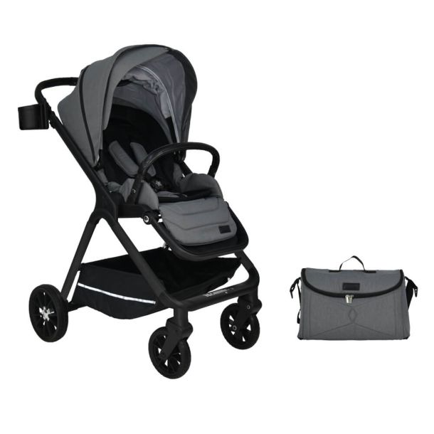 Καρότσι BEBE STARS Nammos Grey 346-186