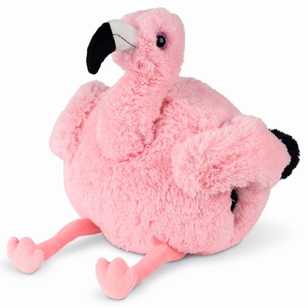 NOXXIEZ Μαξιλαράκι με τσέπες Flamingo NX-HW716