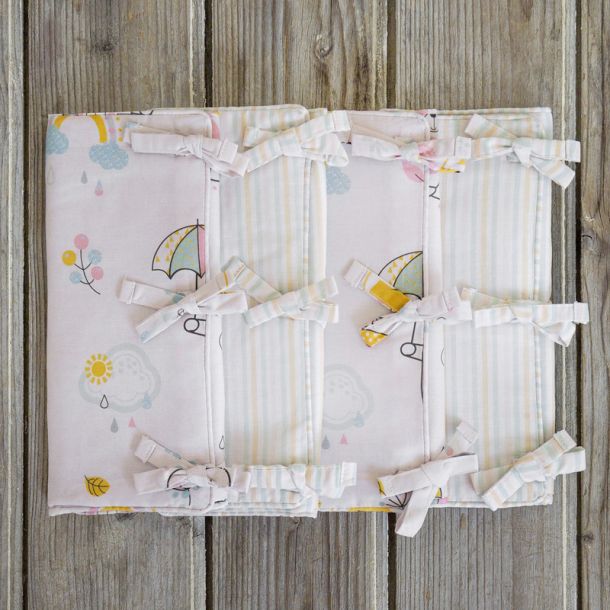 Σετ Πάντας 4τμχ Chic Rabbit NIMA 27x40 32984