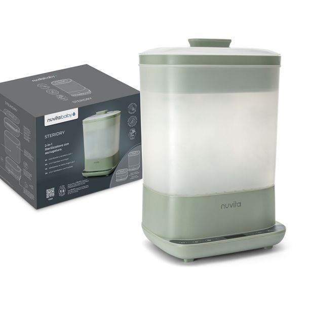 NUVITA SteriDry Digital Αποστειρωτής ατμού κ Στεγνωτήρας μπιμπερό NU-ALST1088