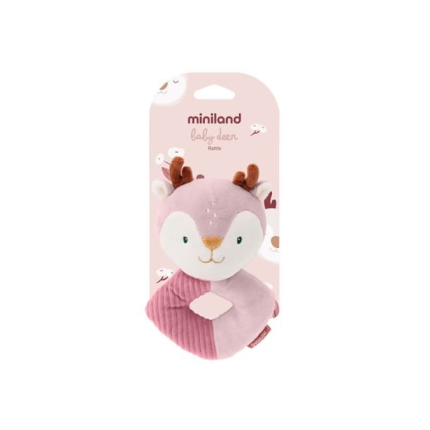 Κουδουνίστρα Baby Deer MINILAND ME97372