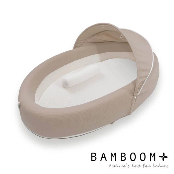 BAMBOOM Φωλιά με τσάντα ταξιδίου 90x56cm Airflow 2.0 Sand 10