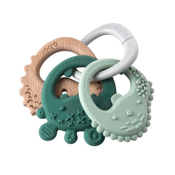 BBOX Μασητικός Κρίκος Οδοντοφυΐας 3τμχ Trio Teether Sage BB100210