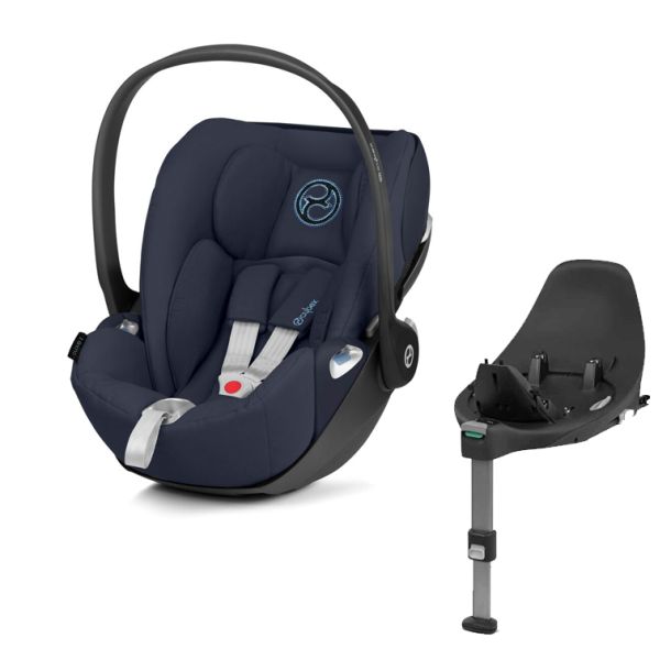 Παιδικό κάθισμα αυτοκινήτου CYBEX Cloud Z i-Size Nautical Blue με βάση Base Z και <b>ΔΩΡΟ</b> Snogga Mini Ποδόσακο