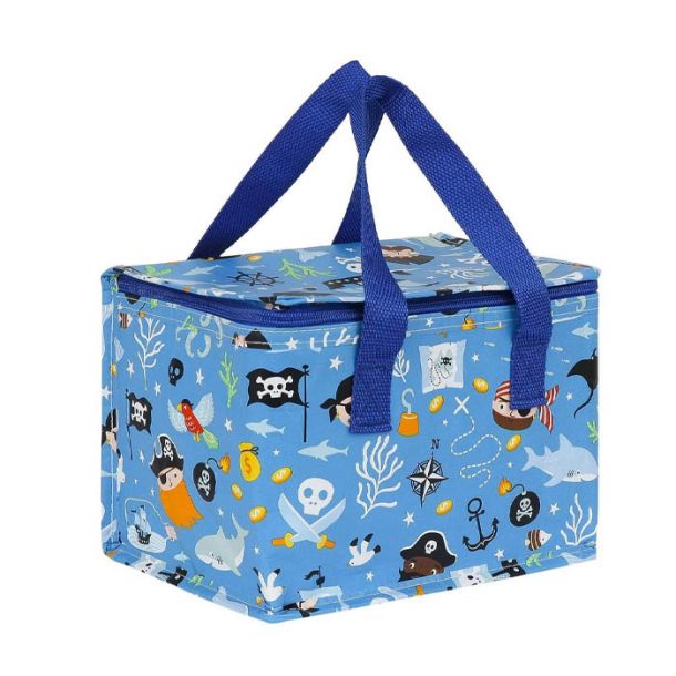 A LITLE LOVELY COMPANY Τσαντάκι μεταφοράς φαγητού 23x16x16 - Pirates CBPIBU32