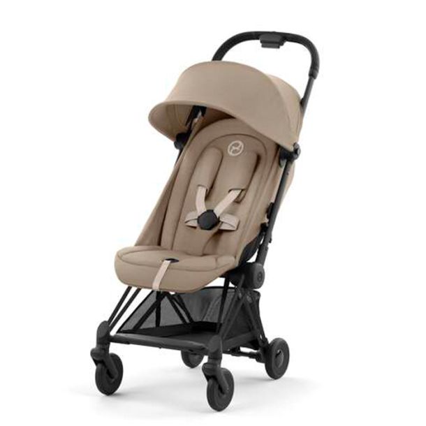 Βρεφικό καρότσι CYBEX Coya Matt Black Frame Cozy Beige