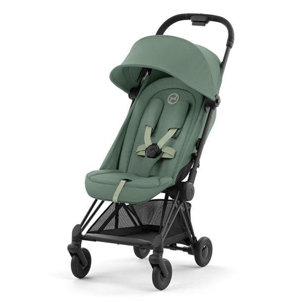 Βρεφικό καρότσι CYBEX Coya Matt Black Frame Leaf Green