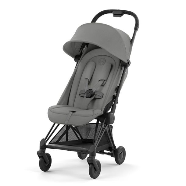 Βρεφικό καρότσι CYBEX Coya Matt Black Frame Mirage Grey