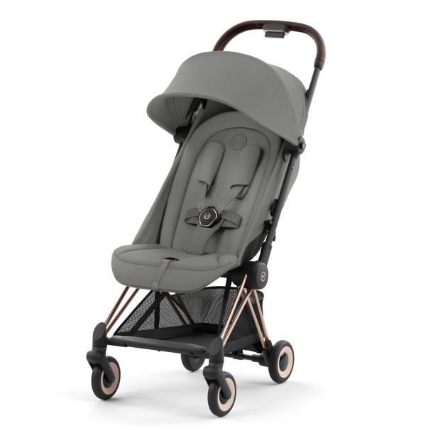 Βρεφικό καρότσι CYBEX Coya Rosegold Frame Mirage Grey