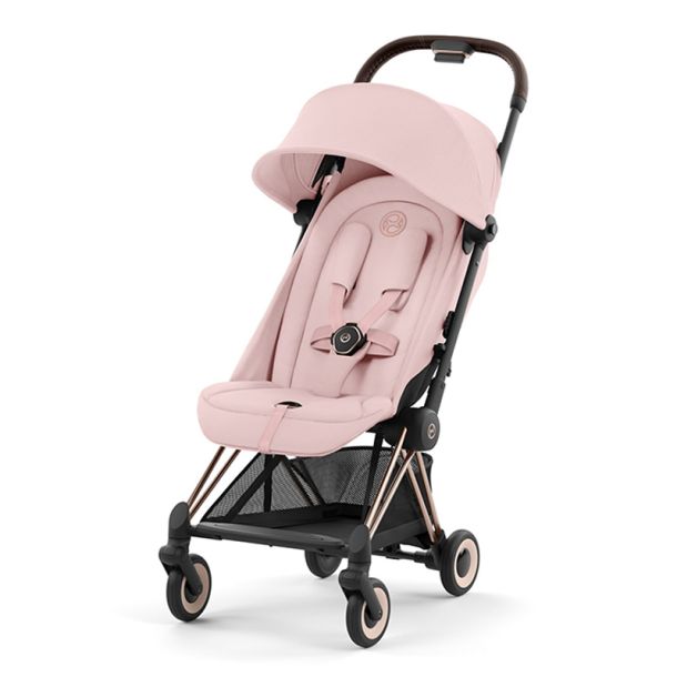 Βρεφικό καρότσι CYBEX Coya Rosegold Frame Peach Pink