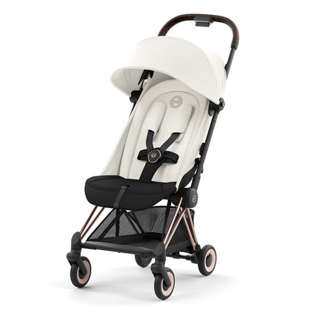 Βρεφικό καρότσι CYBEX Coya Rosegold Frame Off White