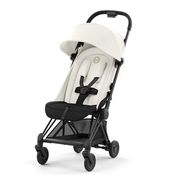 Βρεφικό καρότσι CYBEX Coya Matt Black Frame Off White