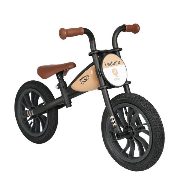 Ποδήλατο Ισορροπίας QPLAY Feduro Air Gel Wheels Beige 01-1212069-05