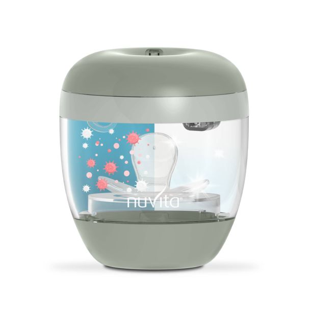NUVITA Φορητός Αποστειρωτής UV MellyPlus Sage Green 1556 NU-ALST0013